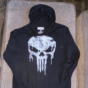 Punisher Marvel lightweight hoodie